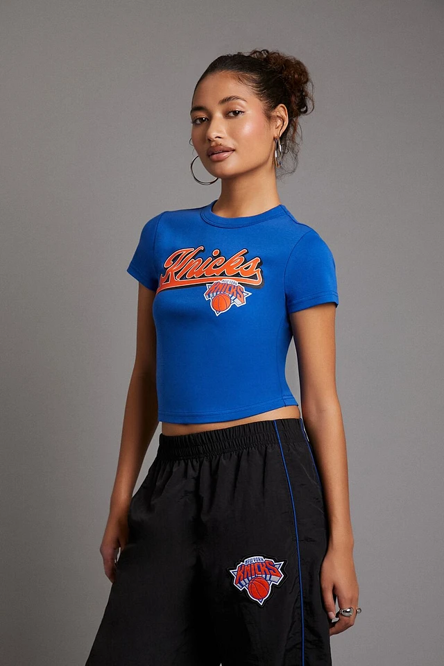 Forever 21 New York Knicks Baby Tee | MainPlace Mall