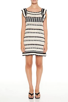 Lily crochet mini dress
