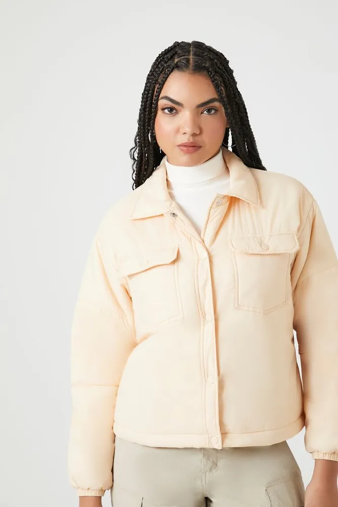 Puffer jacket women's forever 21 discount