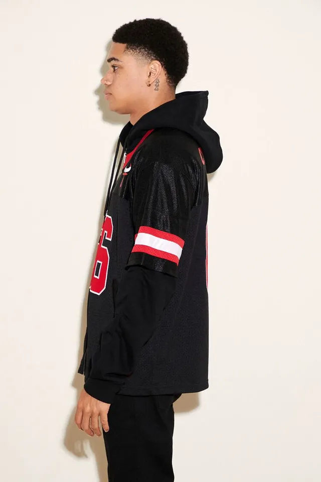 Forever 21 Men Chicago Bulls Combo Zip Up Hoodie CoolSprings