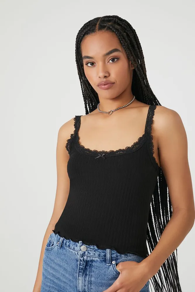 Forever 21 lace cheap trim cami