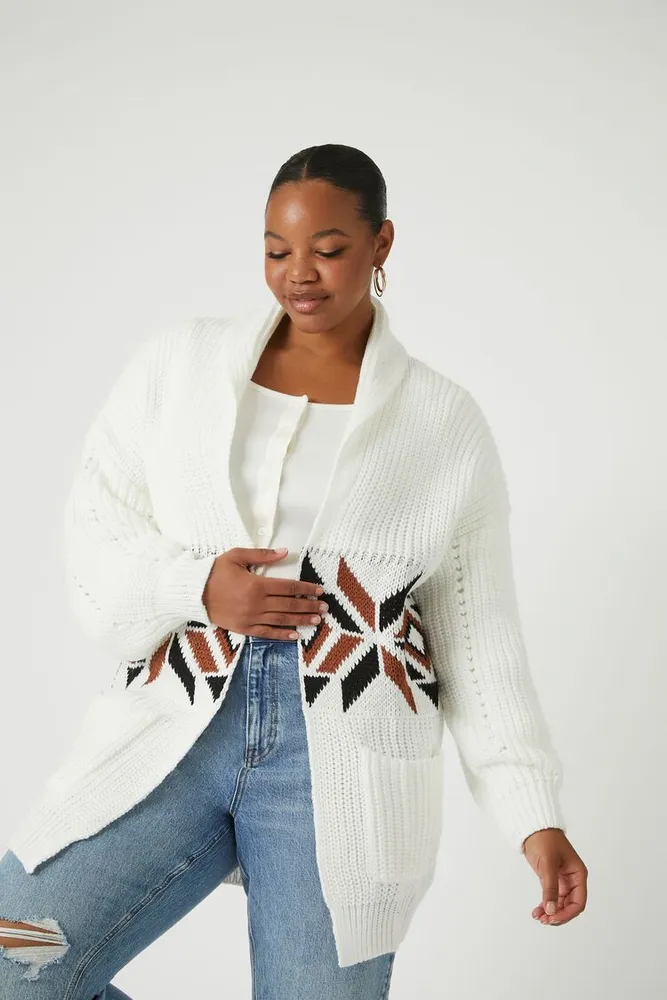 Geo hotsell print cardigan