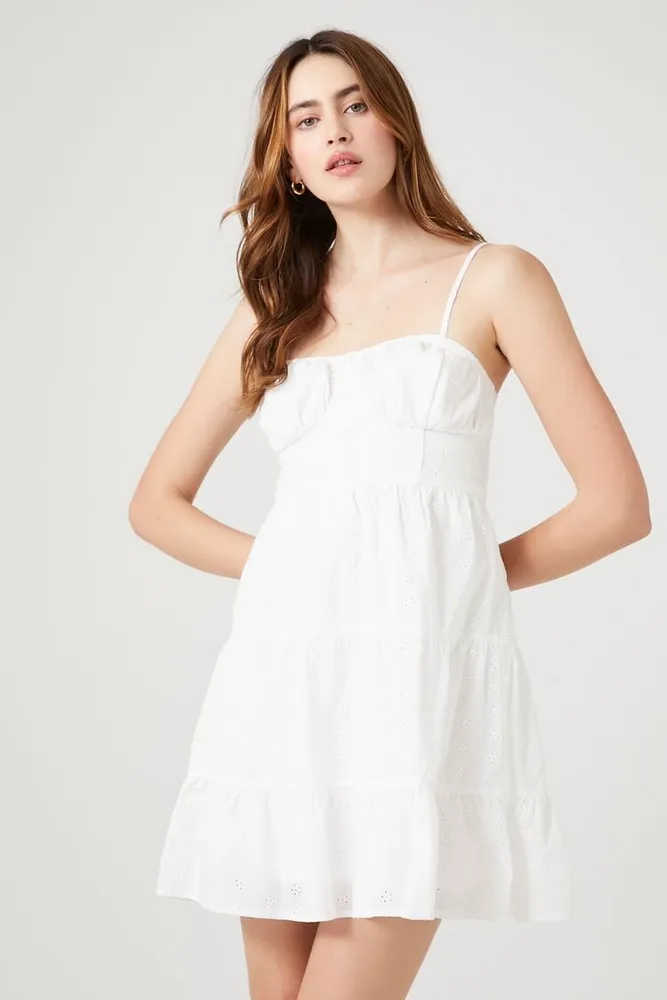 Forever 21 floral hot sale cami mini dress