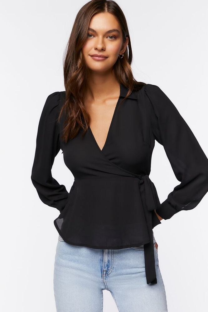 Forever 21 outlet wrap top