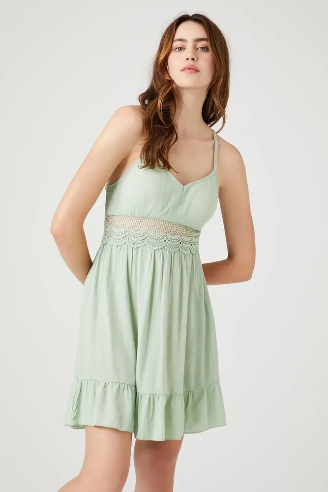 Flounce mini sales dress forever 21