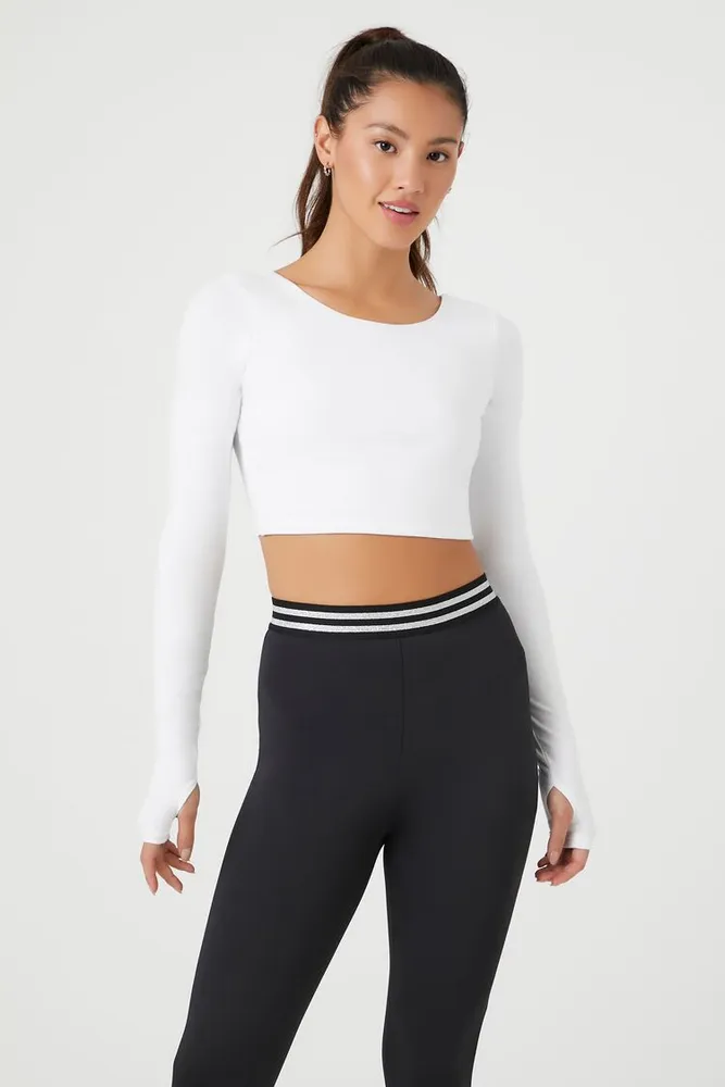 Criss cross leggings forever 21 top