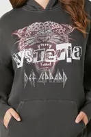 Def leppard top hoodie forever 21