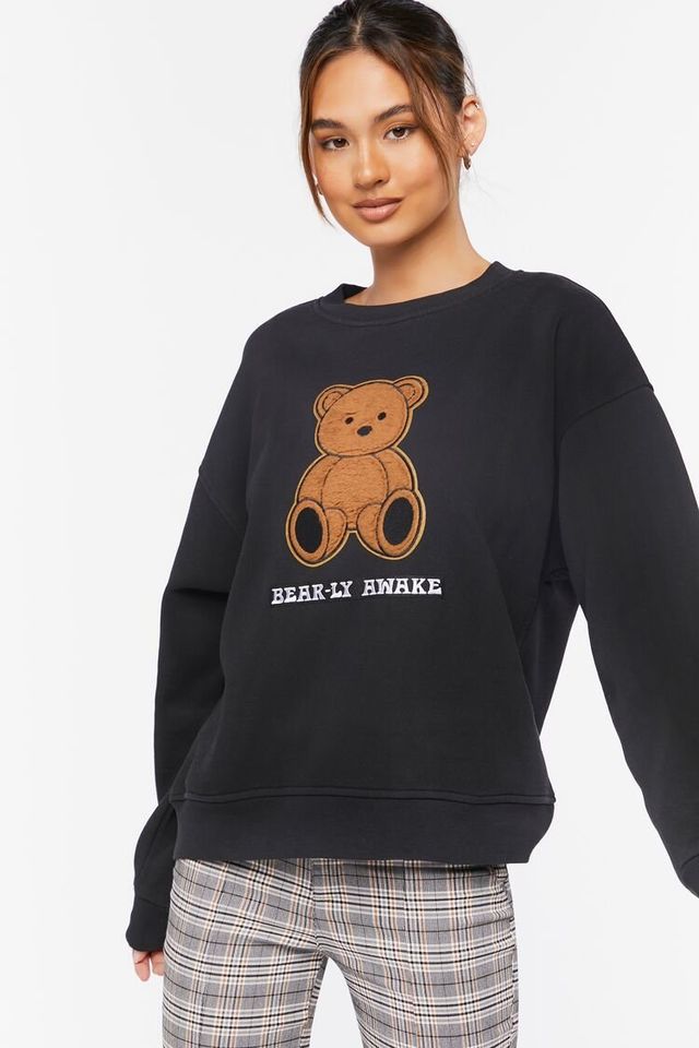 Teddy bear sweater forever 21 clearance