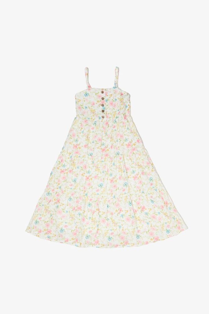Forever 21 woven dress white sales