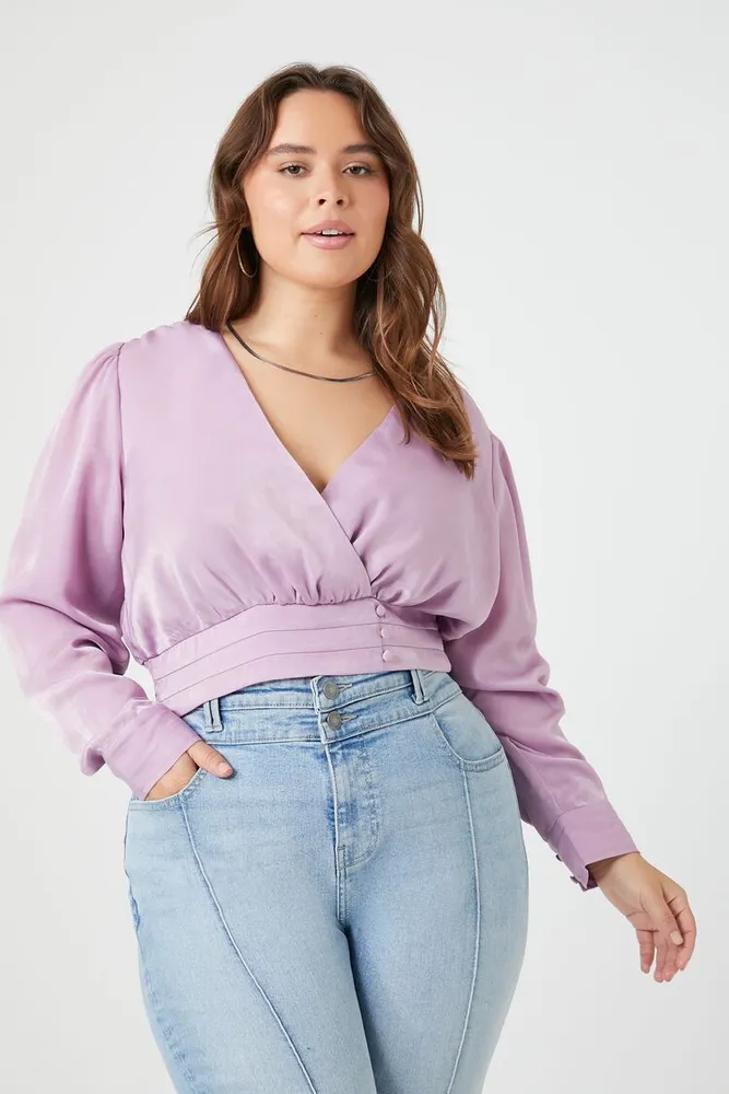 Forever 21 surplice top discount