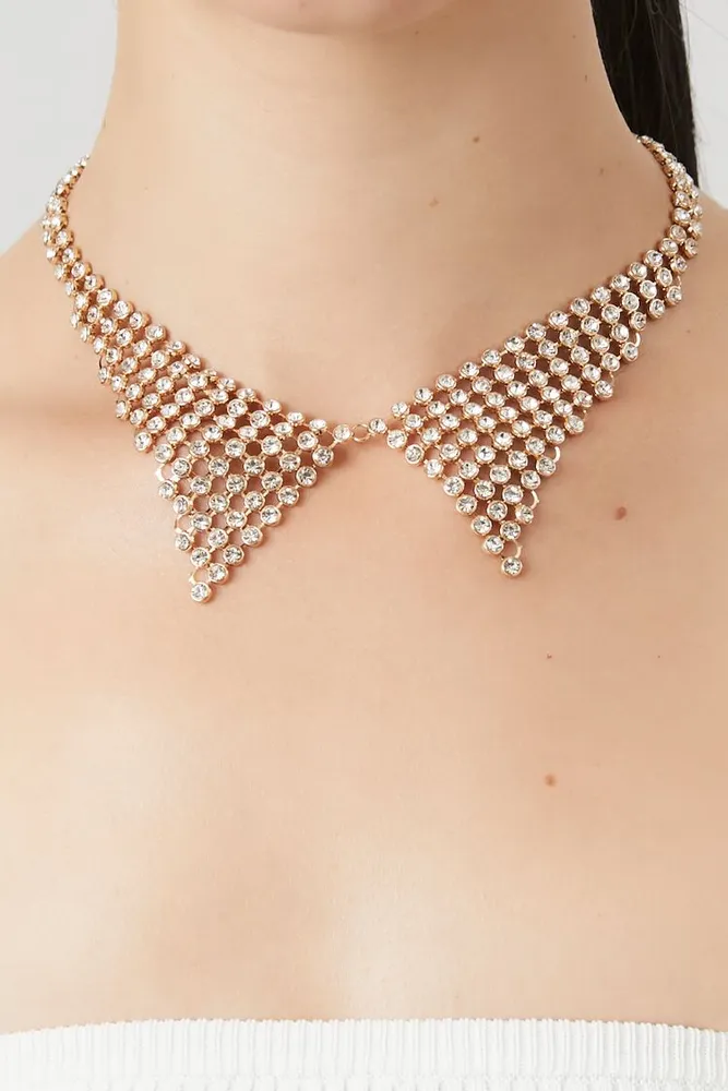 Forever 21 gold choker hot sale