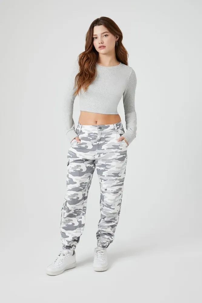 Forever 21 camo joggers on sale