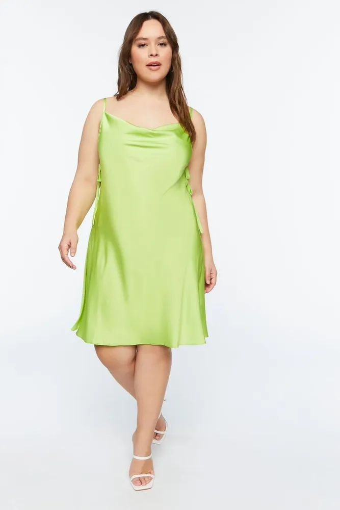 Silk slip dress forever 21 online