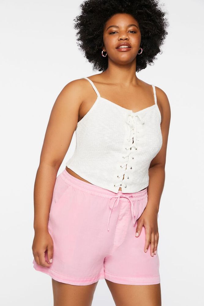 Forever 21 pink shorts hot sale