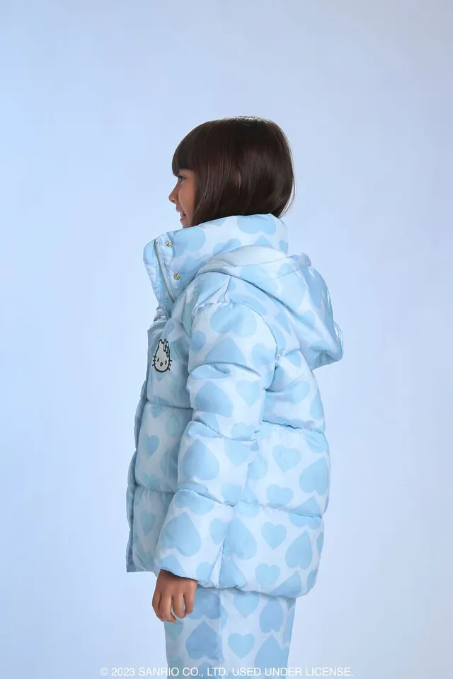 Forever 21 blue top puffer jacket