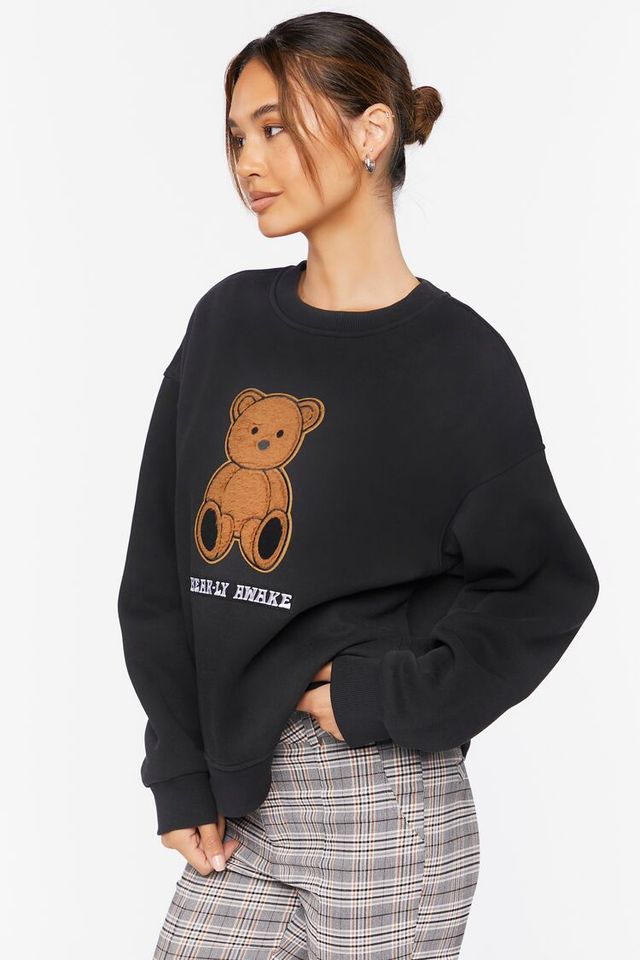 Teddy bear top sweater forever 21