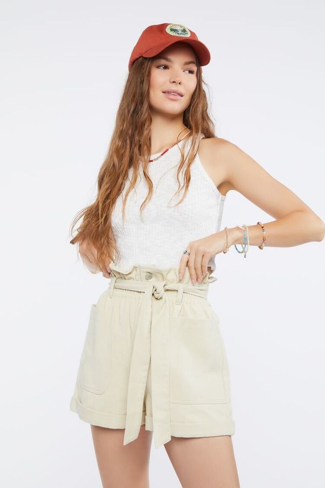Forever 21 paperbag shorts new arrivals
