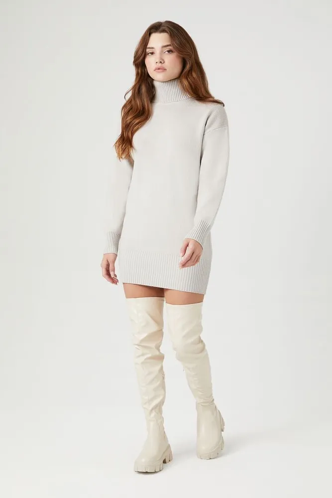 Turtleneck sweater dress hot sale forever 21