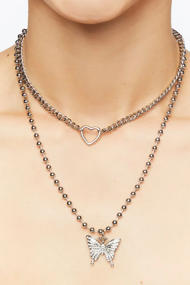 Heartbeat necklace forever 21 hot sale