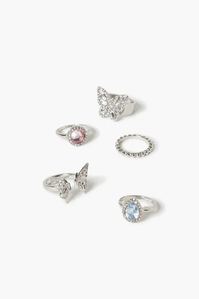 Silver ring new arrivals set forever 21