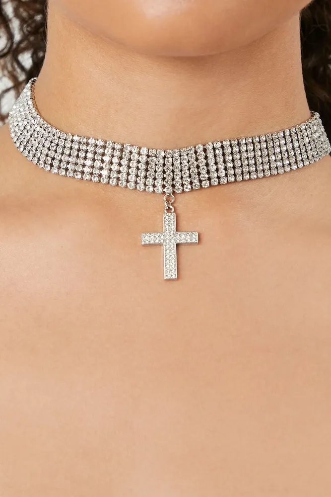 Long cross necklace forever 21 top
