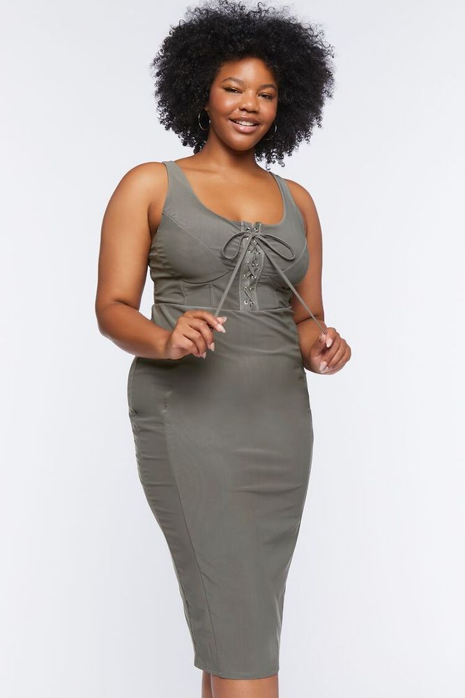 Forever 21 midi dress sales