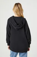 Short sleeve hoodie forever 21 clearance