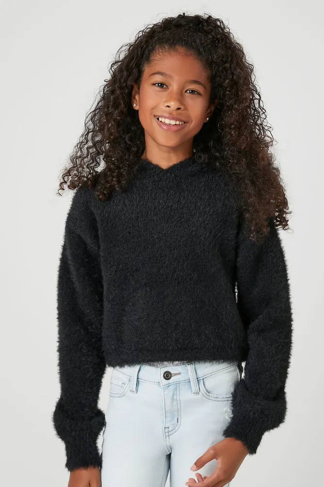 Forever 21 fuzzy store hoodie