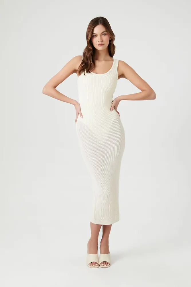 Forever 21 white sweater dress online