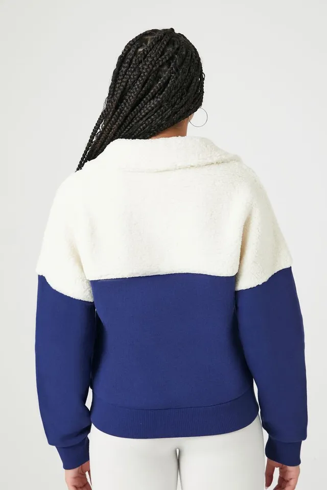 Forever 21 sherpa pullover outlet