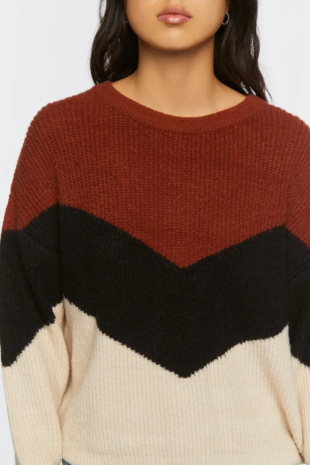 Forever 21 outlet chevron sweater