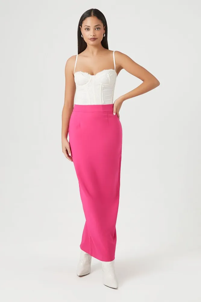 Chiffon maxi skirt forever 21 sale