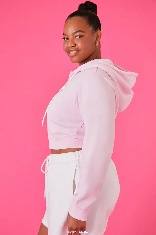 Forever 21 pink hoodie deals
