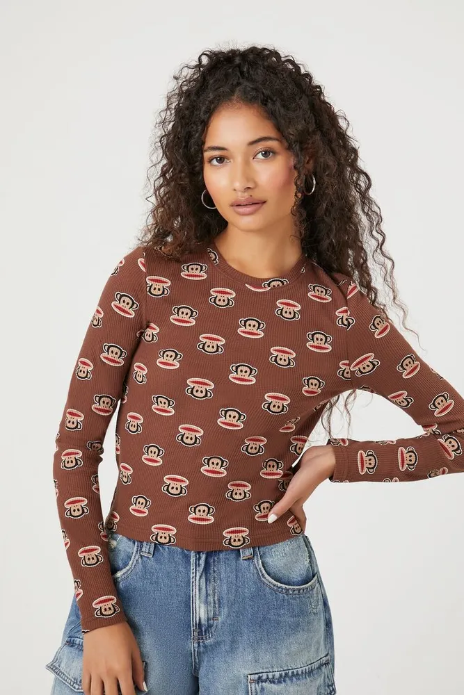 Women's printed thermal tops new arrivals