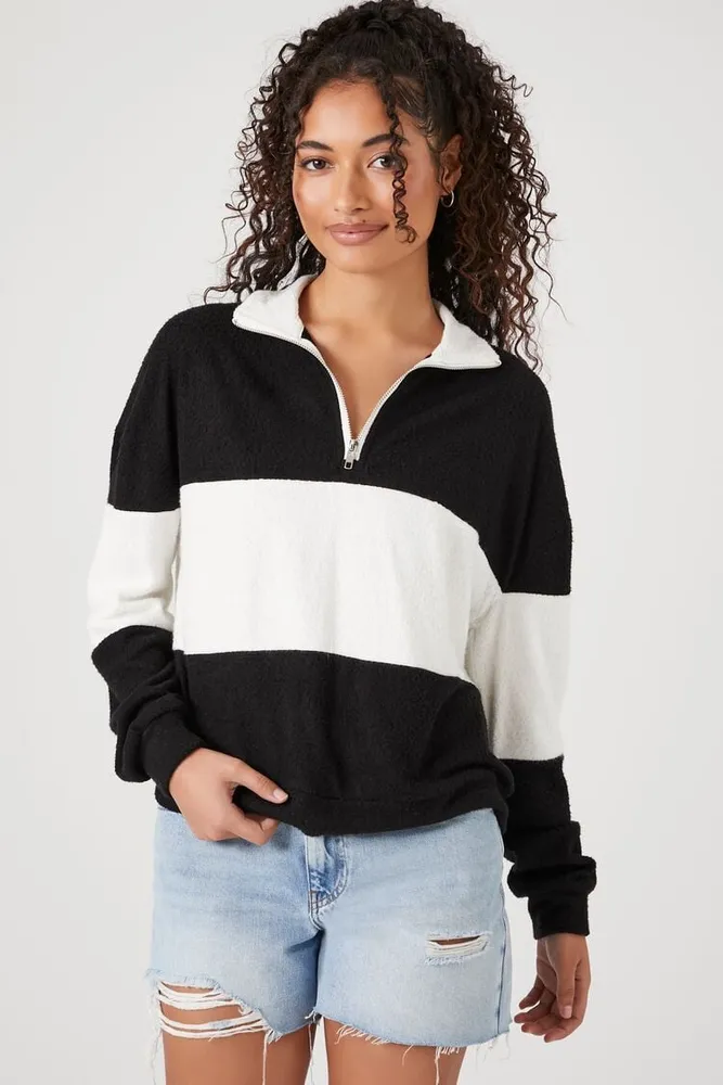 Half zip pullover top forever 21