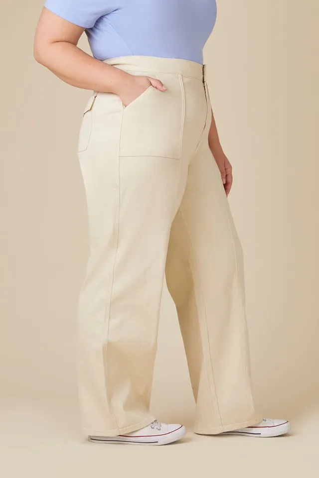 High waisted khaki cheap pants forever 21