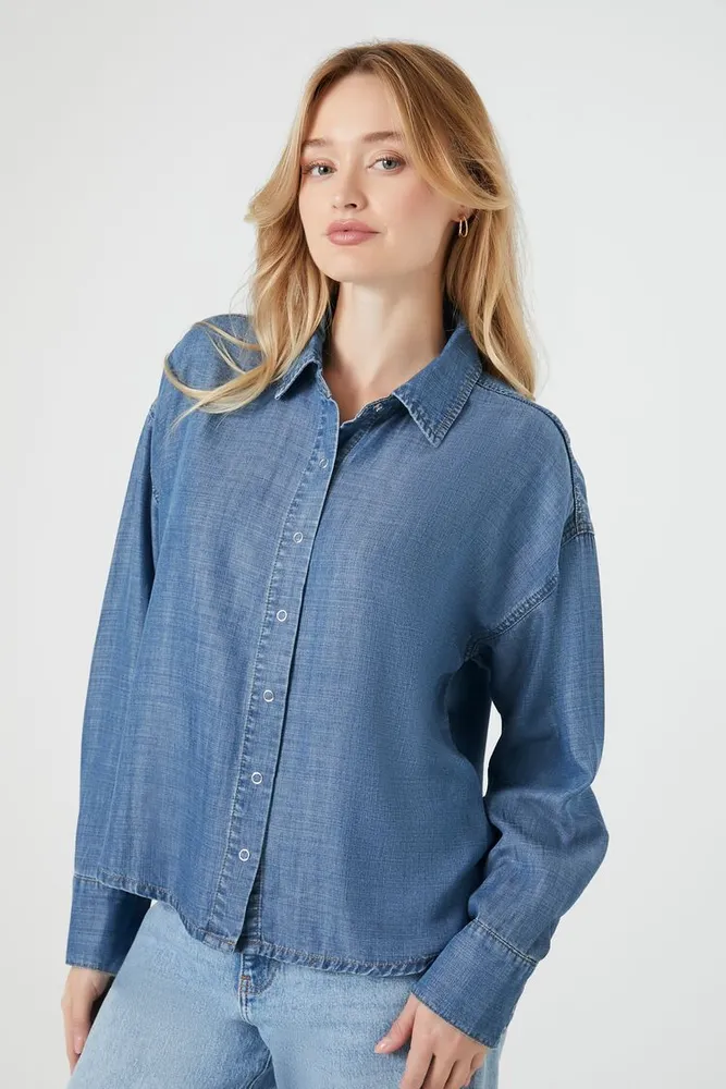 Chambray dress forever 21 clearance
