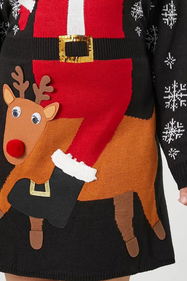 Forever 21 reindeer sweater discount