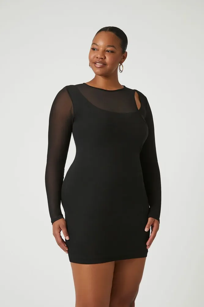 Forever 21 mesh hotsell dress