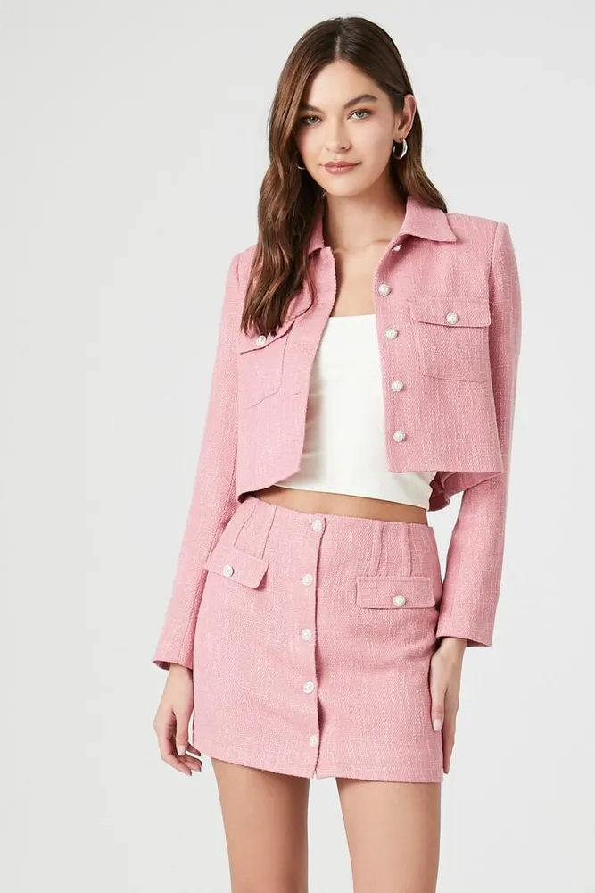 Forever 21 tweed jacket store