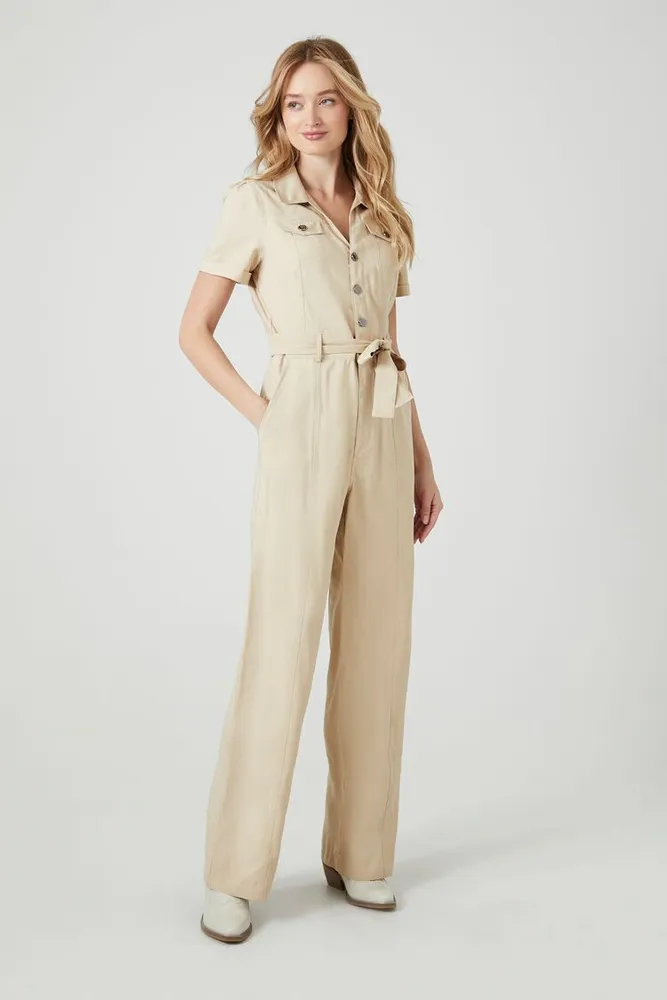 Forever 21 wide leg jumpsuit discount