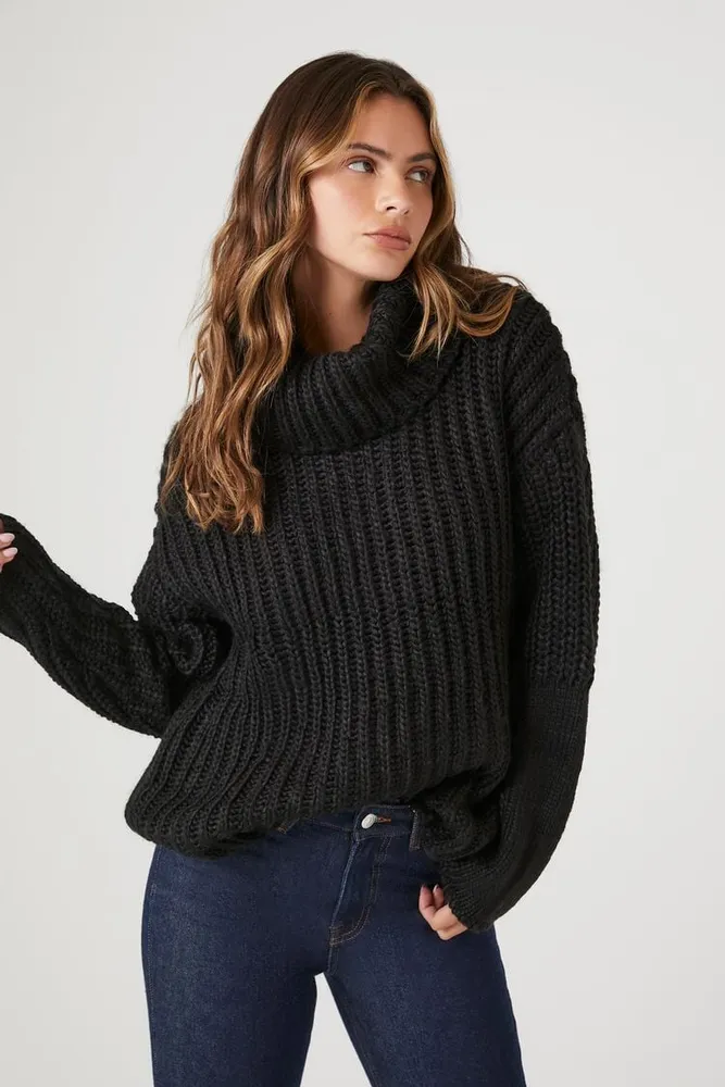 Black turtleneck sweater forever 21 hotsell