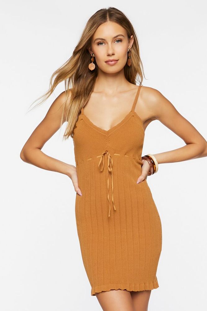 Forever 21 Women's Ribbed Cami Mini Sweater Dress | Vancouver Mall