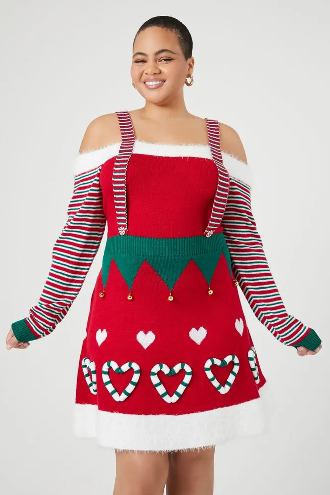 Forever 21 christmas on sale dress