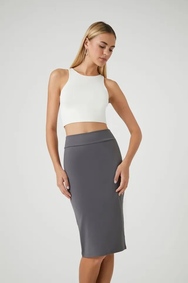 Grey skirt forever 21 online