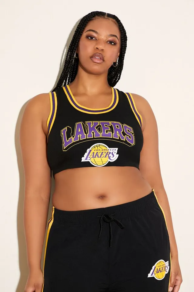 Lakers sports cheap bra