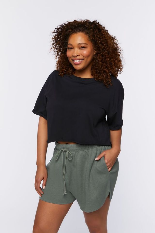 Sweat shorts womens forever 21 2025