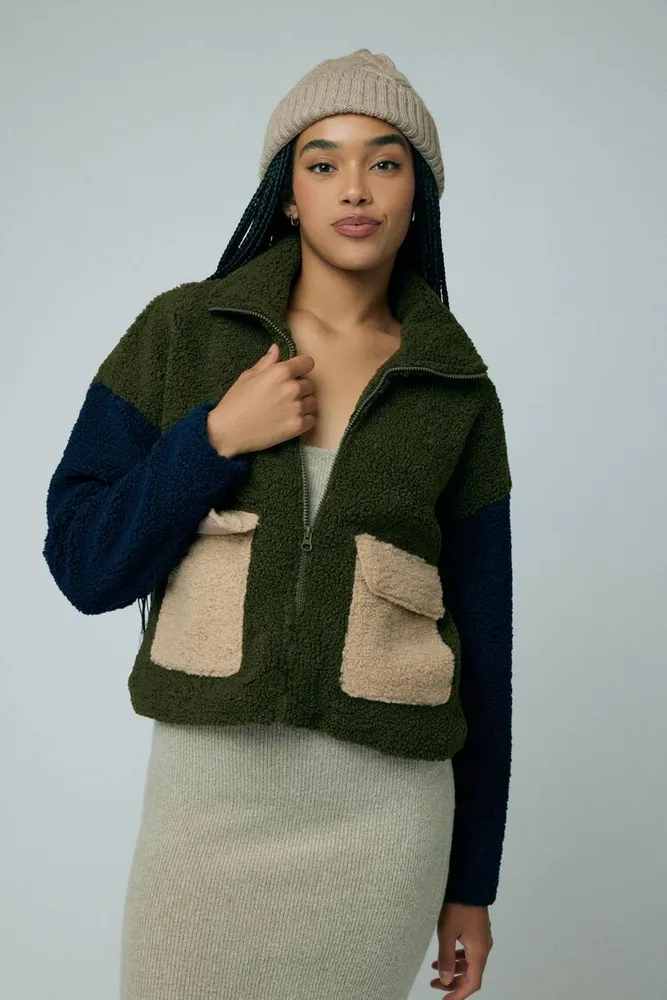 Forever 21 shearling store