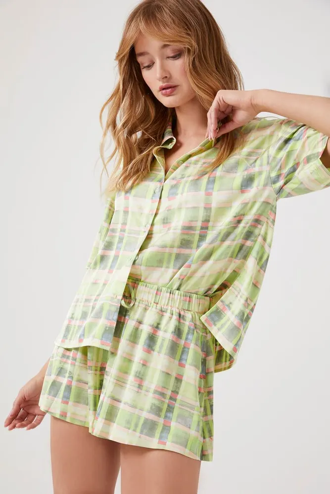 Plaid shorts forever 2025 21