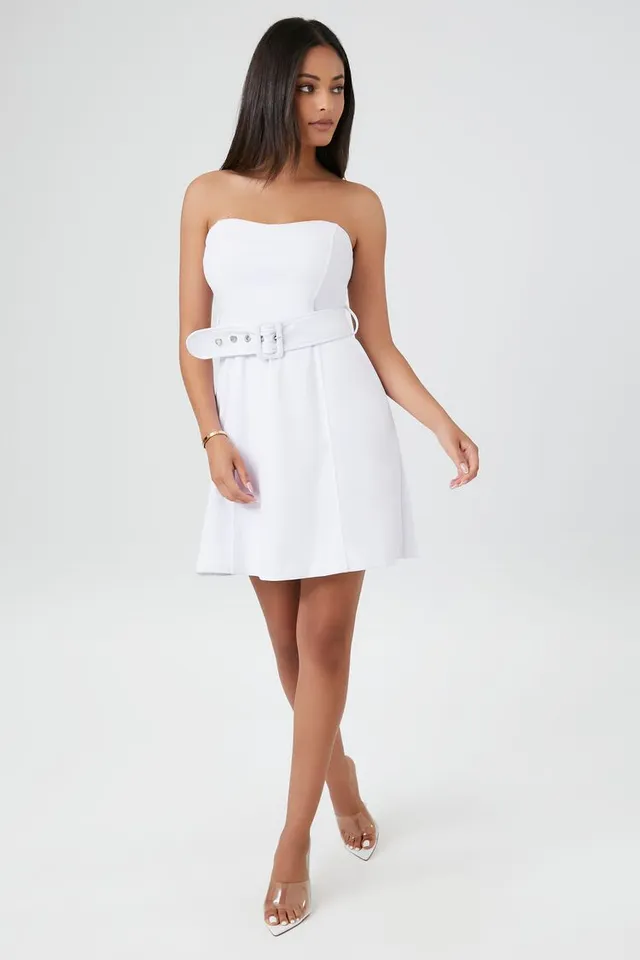 White tube dress deals forever 21